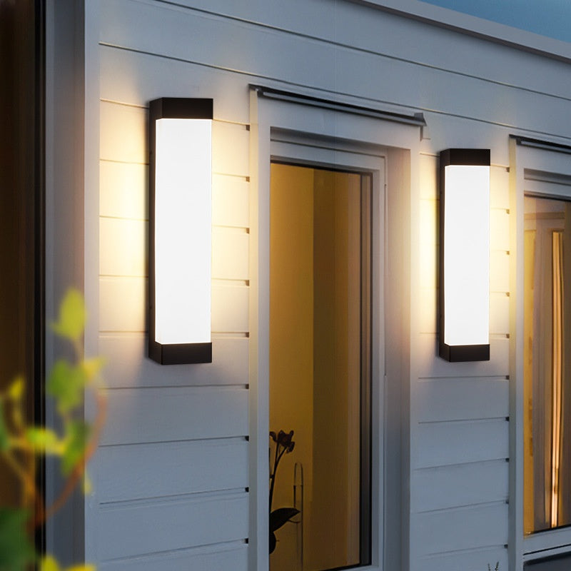 Long Wall Sconce Outdoor Courtyard Light / 24W / Golden / 45cm