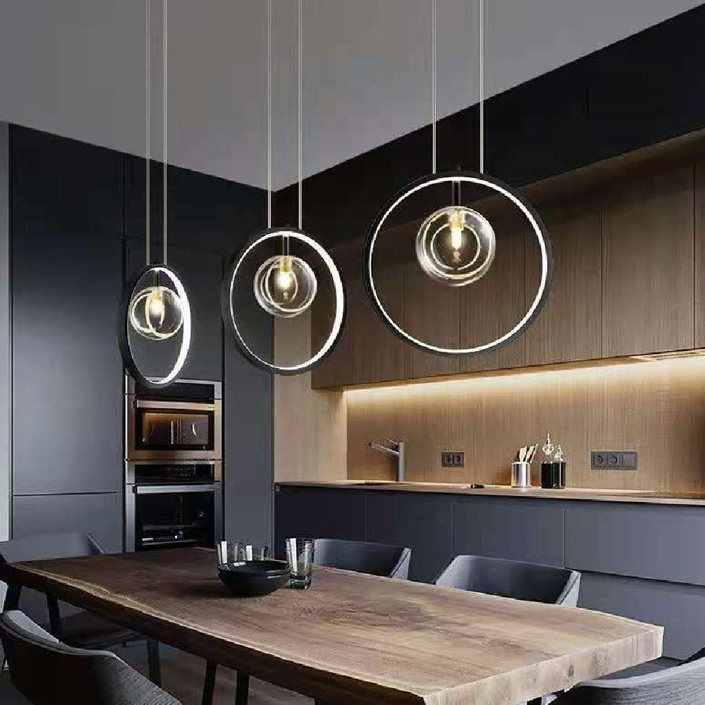 Modern Bubble Chandelier For Staircase Bedroom / Single head / Neutral light