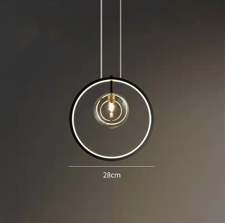 Modern Bubble Chandelier For Staircase Bedroom / 5heads / Warm light