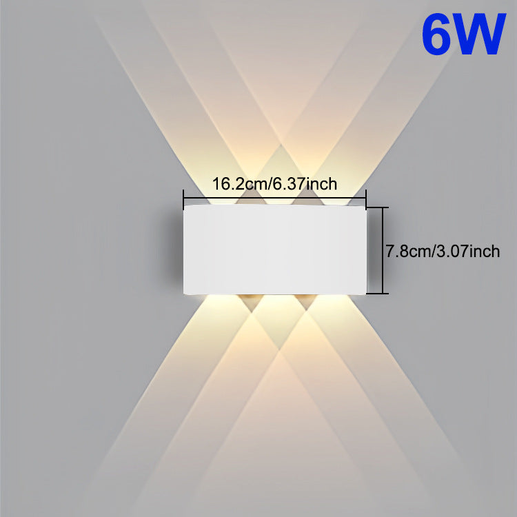 Outdoor LED White Telescope Wall Lamp Waterproof / 4W Warm Light