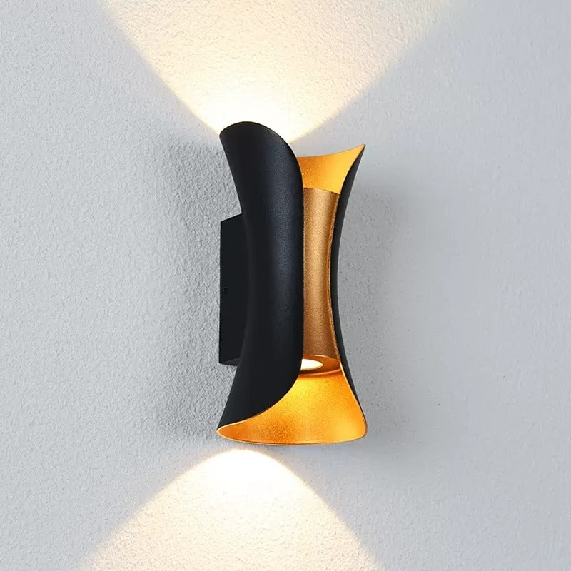 Outdoor  Wall Lamp Stair Aisle Waterproof Creative / A / Black Gold Small Account